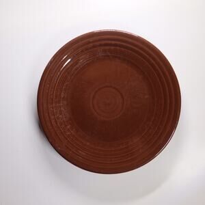 Fiesta Cinnabar 7.25” Salad Plate Homer Laughlin USA Lead-Free Stoneware